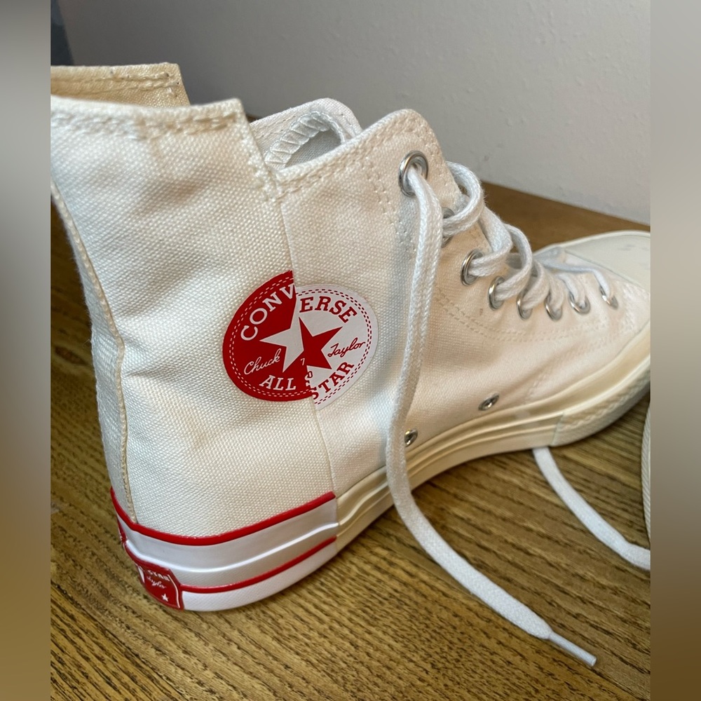 Converse Chuck 70 High 'Rivals Edition - White Red' 168671C. Size Men’s 8.